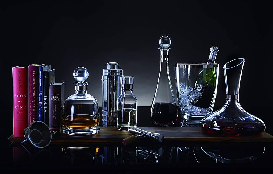 Amazon.com: Waterford Elegance Decanter Short Platinum Band